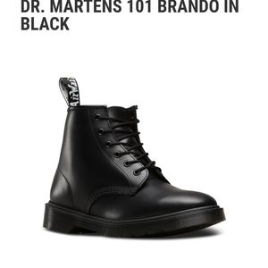 Dr martens men boots, size 9, black